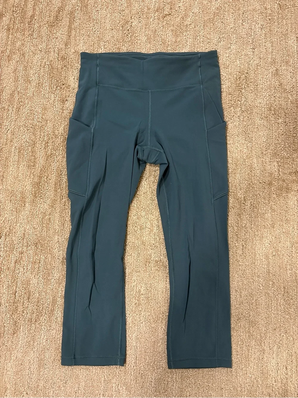 Lululemon Fast and Free 25” cropped leggings